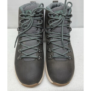 FORSAKE Patch Women's 9 Waterproof Gunmetal Leather Lace Up Ankle Boots